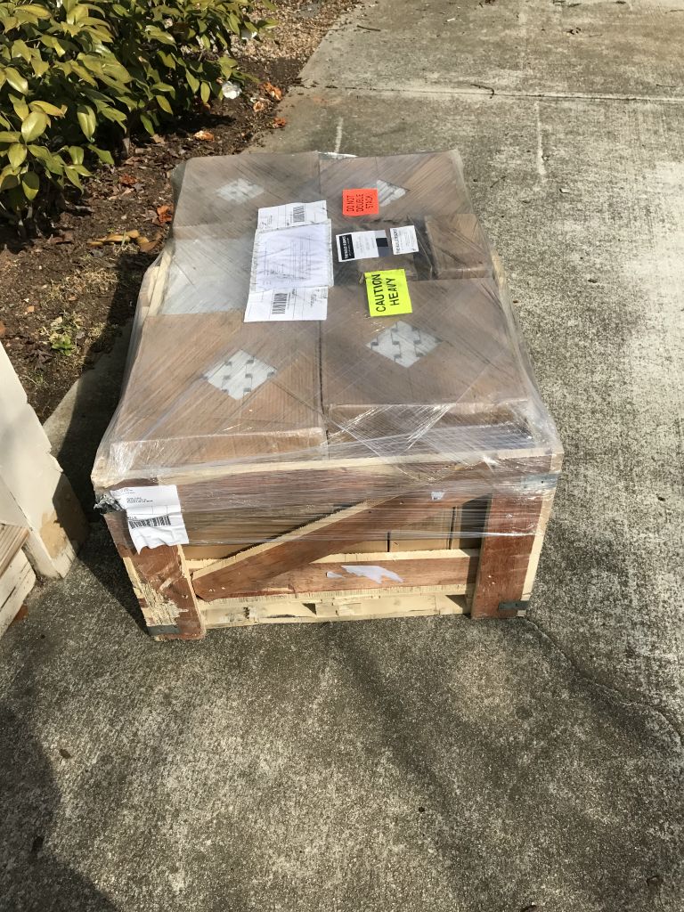 The tiles arrive!!