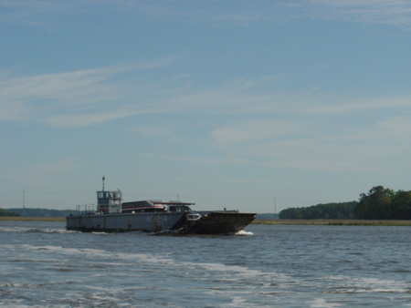 Landing craft barge