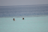 Jess and Ty in ocean