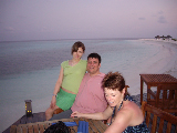 Nick, Mom, Jess, Rummikub game