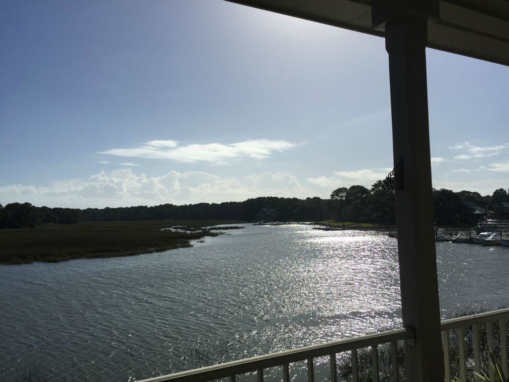 Lovely view after a day of hard work!