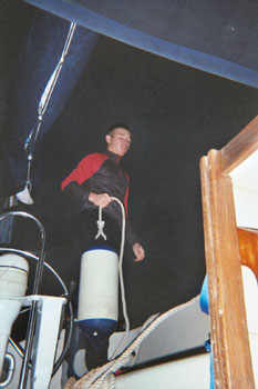 36-Ty helping us get moored