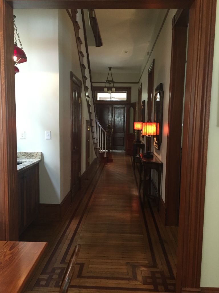 Hallway of the beautiful Whitman