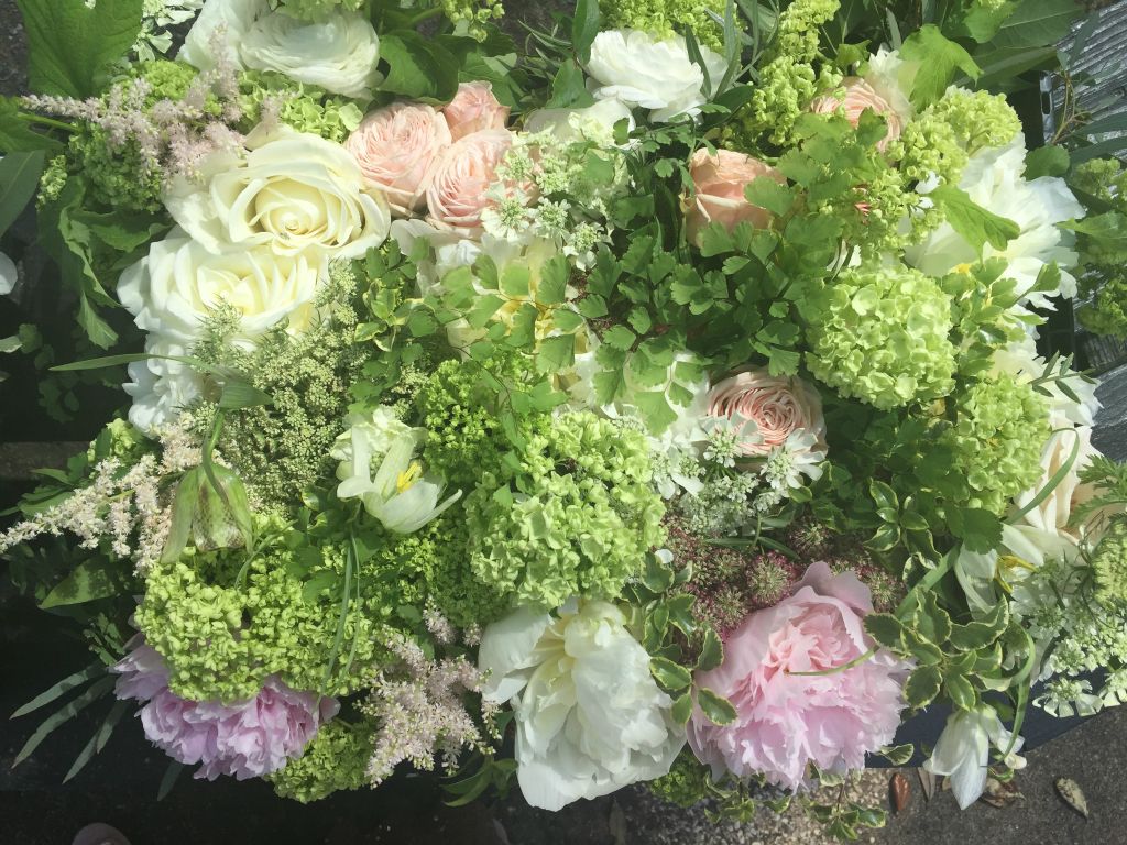 A close-up.  Love these flowers!