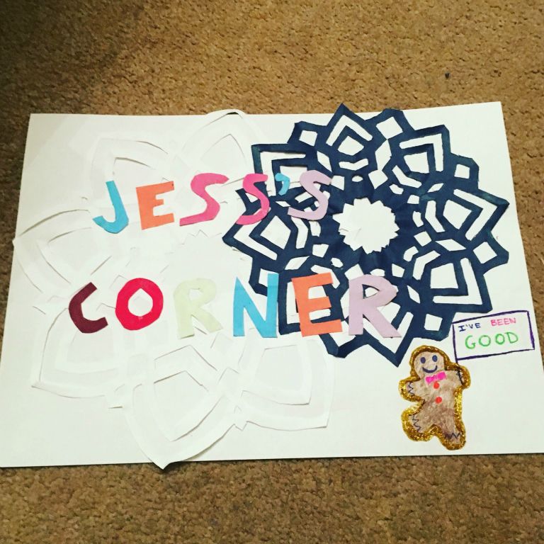 Dontcha just love Jess' jaunty gingerbread man!?