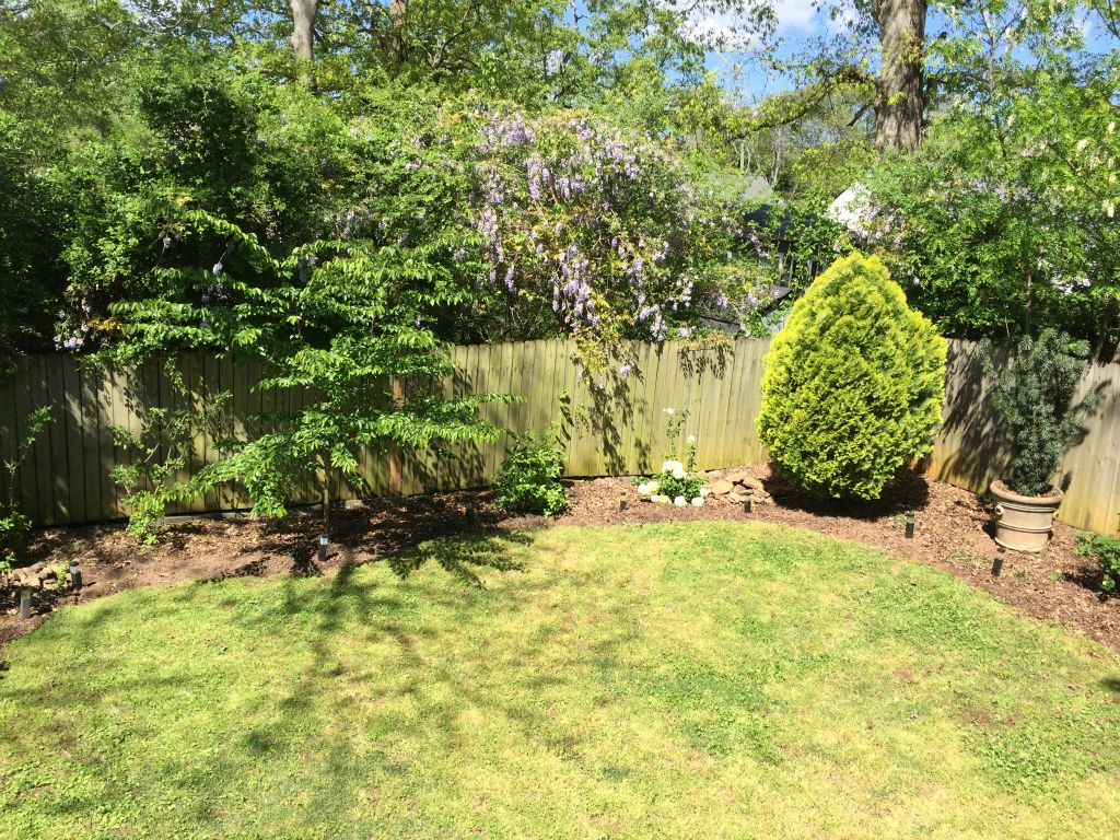Looking good with edging done - just need to get rid of the cairns of stones now.
