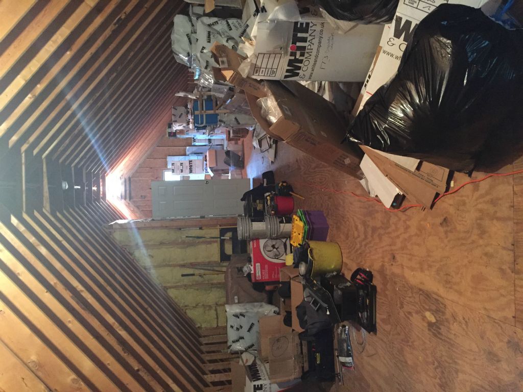 The loft has become a bit of a dumping ground.  - 13 Apr
