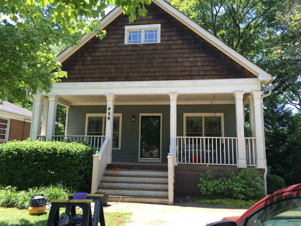 Yeah!  You can see the house now!!