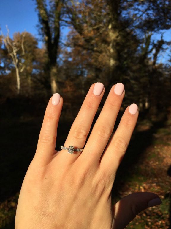 Jess' beautiful engagement ring