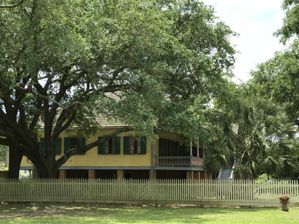 The main house at the Laura Plantation, on the Mississippi river about an hour from New Orleans - 17 Apr 2017