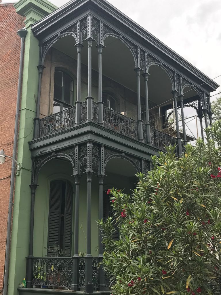 Love the ironwork!