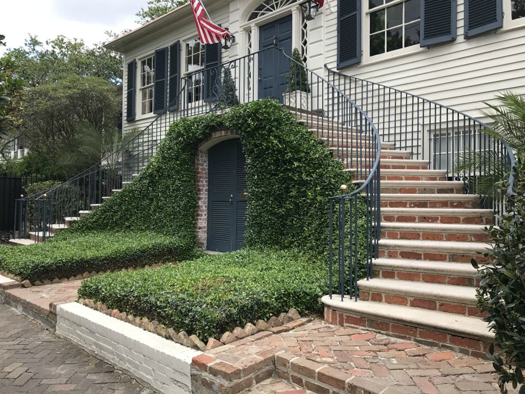 Just more pretty house features.  Do we need stairs like this on Daufuskie?